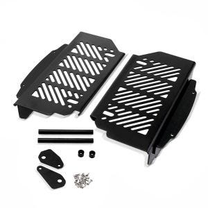 Kühlerschutz Aluminium für Husqvarna TE 300 / 250 / 150 i 17-20 Xdure schwarz_1