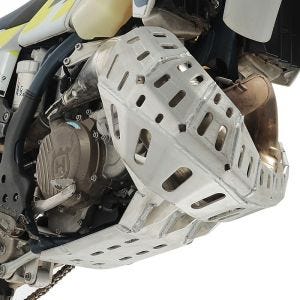 Motorbeskyttelse egnet for Gas Gas EC 250/300 21-23 aluminium eksosmanifold beskyttelse