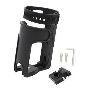 Crash bar styreflaskeholder egnet for chopper / tilpasset sykkel drikkeflasker høyttalere Tourtecs CB51723