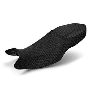 Netting setetrekk egnet for BMW F 900 XR 20-24 setetrekk SC5 Tourtecs pustende svart