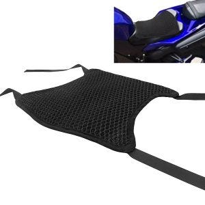 Motorsykkel setepute egnet for Honda NC 750 S / X Tourtecs SK3 pute setetrekk svart
