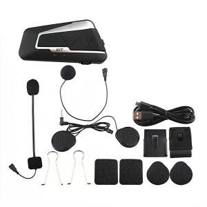Tourtecs Intercom motorsykkel IK2 Bluetooth kommunikasjonssystem med headset IP67 trådløst