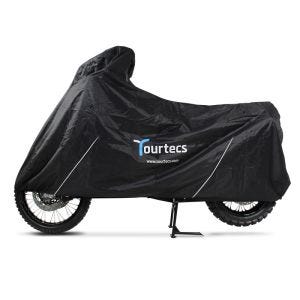 Motorsykkelpresenning egnet for Triumph Tiger 1050 / 900 / 955i Tourtecs XL svart