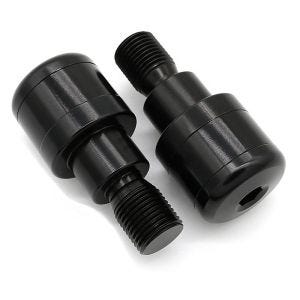 Styreender / styrevekter egnet for Yamaha MT-07 13-24 Tourtecs BL2 svart