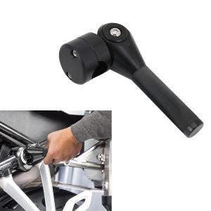 Jekkhåndtak egnet for BMW R 1200 GS / R 1250 GS 13-23 løftehåndtak Tourtecs HG22 svart