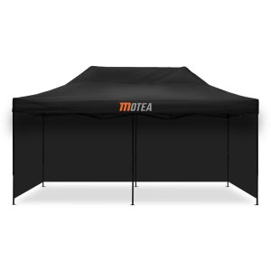 Racingtelt med 4 sidevegger 3x6m Tourtecs sammenleggbart for racerbanen MOTEA