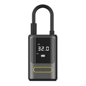 Minikompressor trådløs Tourtecs MK4 elektrisk luftpumpe 4000 mAh / 10 bar batteri luftpumpe