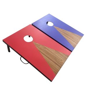 Utendørs cornhole spill Cranit CS2 tre cornhole boards rød/blå DPL2 NYHET