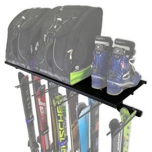 Skiholder vegg Divit skiholder enhetslist ME85 sort