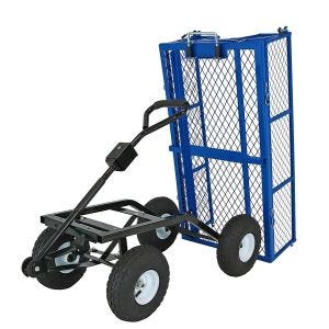 Defect for hobbyists: Garden trolley tiltable equipment trolley Tourtecs GW4 transport trolley garden cart 180 kg