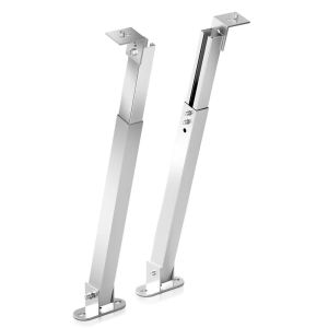 Solcellemodulholder justerbar opptil 60 grader Divit SH1 vegg flatt tak solcellepanelholder DPLI4