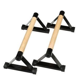 Innendørs Calisthenics Tregrep Cranit IC1 Gymnastikk Paralletter Svart DPL1