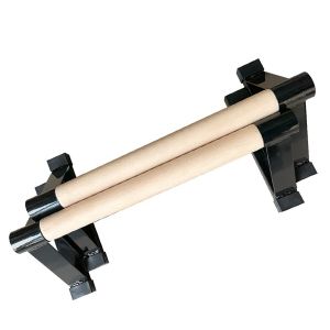 Innendørs Calisthenics Tregrep Cranit IC1 Gymnastikk Paralletter svart DPL2