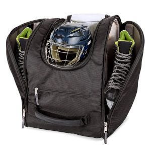 Ishockeyhjelm / skøyteveske SR1 Cranit ishockeyryggsekk svart