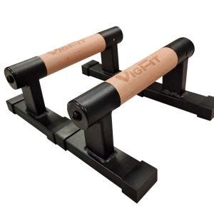 Paralettepar Cranit LG12 Push-Up-stenger Push-up-stativ i tre 40 cm DPL2