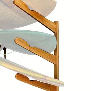 Bambus surfebrettholder BH7 Cranit snowboard / ski veggfeste DPL1