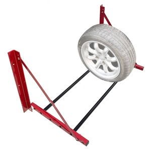 Bildekk vegghylleholder Divit WH45 hjul hengende hylle opptil 135 kg DPL3