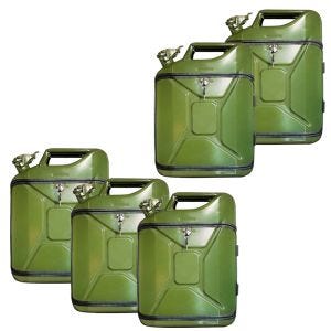 5x Minibar i Bensinkanne Design MF1 Divit Barhylle / Oppbevaring