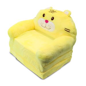Sammenleggbar barnestol Divit PL48 sovesofa for barn med myk polstring Tiger design DPL1 NYHET
