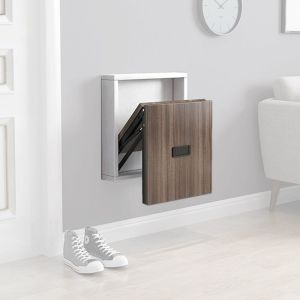 Vegg sammenleggbar krakk Divit WK11 sko stellekrakk brun DPL2