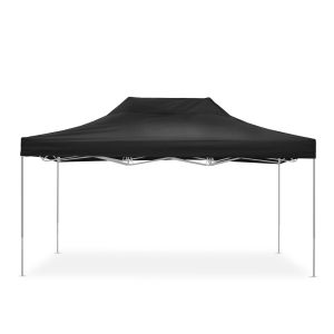 Telttak egnet for sammenleggbar paviljong Tourtecs erstatning paviljong takracing telt 3x4,5 svart