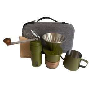 Camping Kaffee-Set Vanit KS2 Camping Kaffee Kit 5-teilig