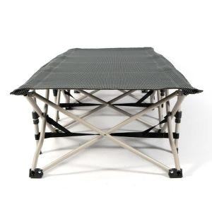 Feltseng Vanit FB26 solseng sammenleggbar campingseng svart DPLI1