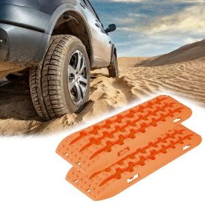 Berge Plater Sandplater Starthjelp Offroad Universal 1 Par Vanit BB1 Orange DPLI2