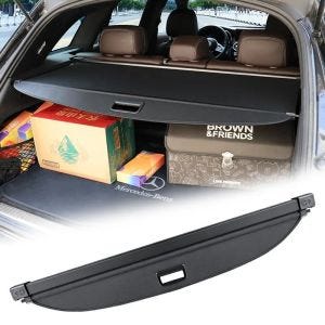 Bagasjeromsdeksel egnet for Mecedes Benz GL X166 13-15 LA17 bagasjeromsdeksel uttrekkbar rullegardin DPL1