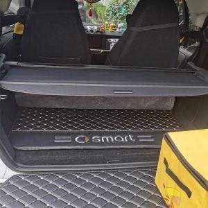 Bagasjeromsdeksel egnet for Smart Fortwo W451 10-14 LA20 bagasjeromsdeksel uttrekkbar rullegardin DPL1