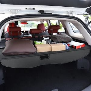 Bagasjeromsdeksel egnet for Subaru Forester 2014-2019 Vanit LA53 bagasjeromsdeksel uttrekkbar rullegardin DPL1