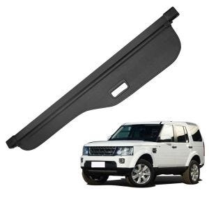 Bagasjeromsdeksel egnet for Land Rover Discovery 4 Vanit LA56 hattehylle, bagasjeromsdeksel, uttrekkbar