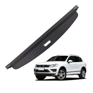 Bagasjeromsdeksel egnet for VW Touareg 11-18 Vanit LA61 hattehylle, bagasjeromsdeksel, uttrekkbar