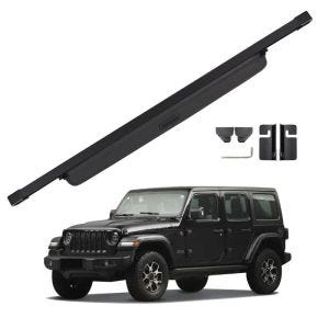Bagasjeromsdeksel egnet for Jeep Wrangler JL4 Vanit LA73 hattehylle lasteromsdeksel uttrekkbart