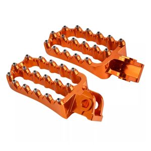 Fotstøtter egnet for KTM 790 Adventure R 19-21 fotstøtter Xdure orange