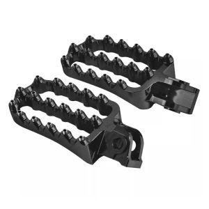 Fotstøtter egnet for KTM 690 Enduro / R 08-24 fotstøtter Xdure svart