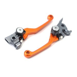 Bremshebel + Kupplungshebel für KTM 350 EXC-F 11-13 Xdure Flex orange_1
