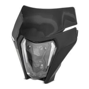 LED Scheinwerfer ECE mit Lampenmaske für KTM 350 EXC-F 14-21 Xdure SW1 schwarz_1