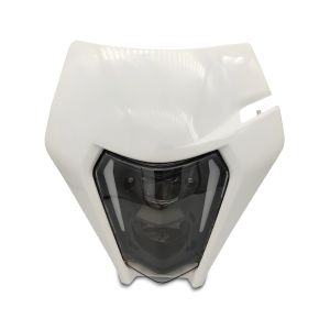 LED-hovedlys ECE + lampemaske egnet for KTM 200 / 300 EXC XDURE SW1-WH
