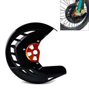 Bremseskivebeskyttelse egnet for KTM 500 / 450 / 200 EXC 2016 Bremseskivedeksel foran XDure svart-oransje