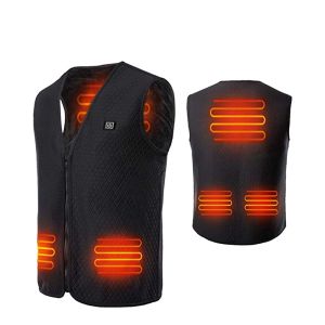Oppvarmet vest str L USB varmevest termisk vattert vest HW2