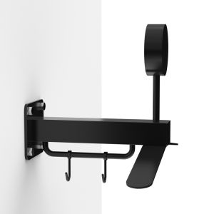 Motorsykkel knastholder XGP WH1 veggfeste hjelmholder svart DPLB2