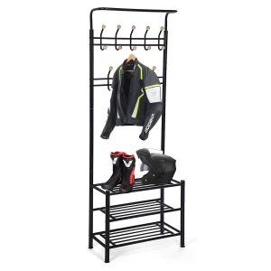 Motorsykkel klesstativ XGP SG13 hjelmholder klesstativ svart DPL1