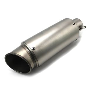 Eksostempo egnet for Triumph Daytona 675 / R lyddemper rustfritt stål titan