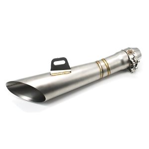 Eksoskjegle egnet for Yamaha FZ8 / FZ1 / Fazer lyddemper rustfritt stål titan