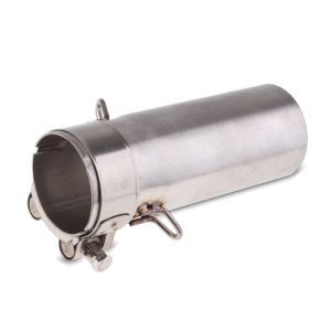 Tilkoblingsrørlyddemper egnet for Yamaha YZF-R6 06-16 adapterrørmanifold Zaddox VE1