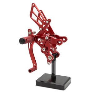 Motorsykkel fotstøttesystem egnet for Honda CB 500 F 13-17 fotstøtter ZF4 Zaddox rød