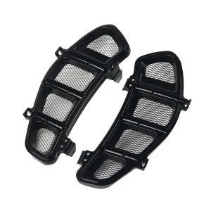 Radiatordeksel egnet for Vespa GTS 300 13-22 radiatorgrill Zaddox KM27 svart