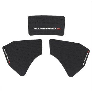 Motorsykkel tank pute sett egnet for Ducati Multistrada V4 Pikes Peak 22-24 Zaddox kne pad klistremerke