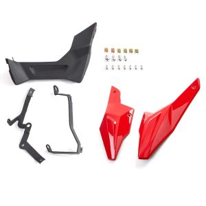 Frontspoiler egnet for BMW F900 R / XR 20-24 motorbeskyttelse Zaddox BS1 rød DPLU4